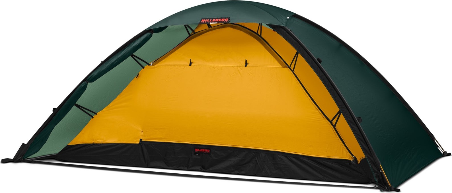 Hilleberg Unna Green Kuppeltelt Grønt OneSize