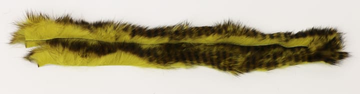 Hareline Tiger Barred Magnum Rabbit Strips Olive/Black Over Lt Olive Hareline Hareline Tiger Barred Magnum Rabbit Strips Olive/Black Over Lt Olive Hareline