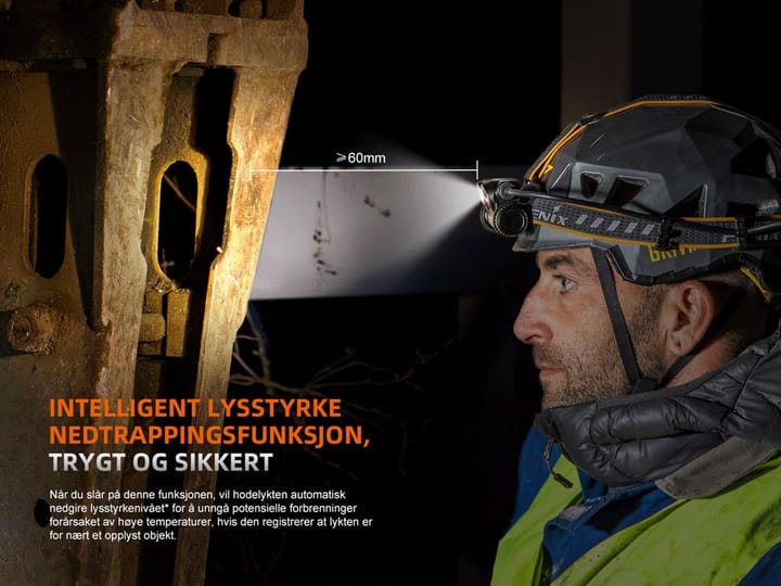 Fenix HM75R Hodelykt 2 Batteri H/R Lys Hodelykt Med To Strømkilder 1600lm Fenix Fenix HM75R Hodelykt 2 Batteri H/R Lys Hodelykt Med To Strømkilder 1600lm Fenix
