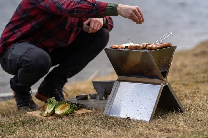 Hällmark Sammenleggbar Grill Stainless Steel Hällmark Hällmark Sammenleggbar Grill Stainless Steel Hällmark