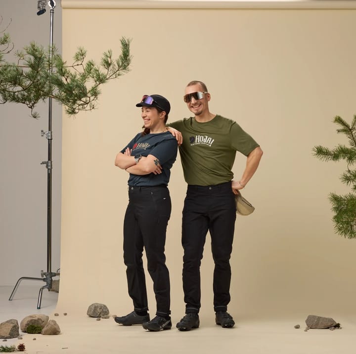 Fjällräven Hoja Hybrid Trousers W Black Fjällräven