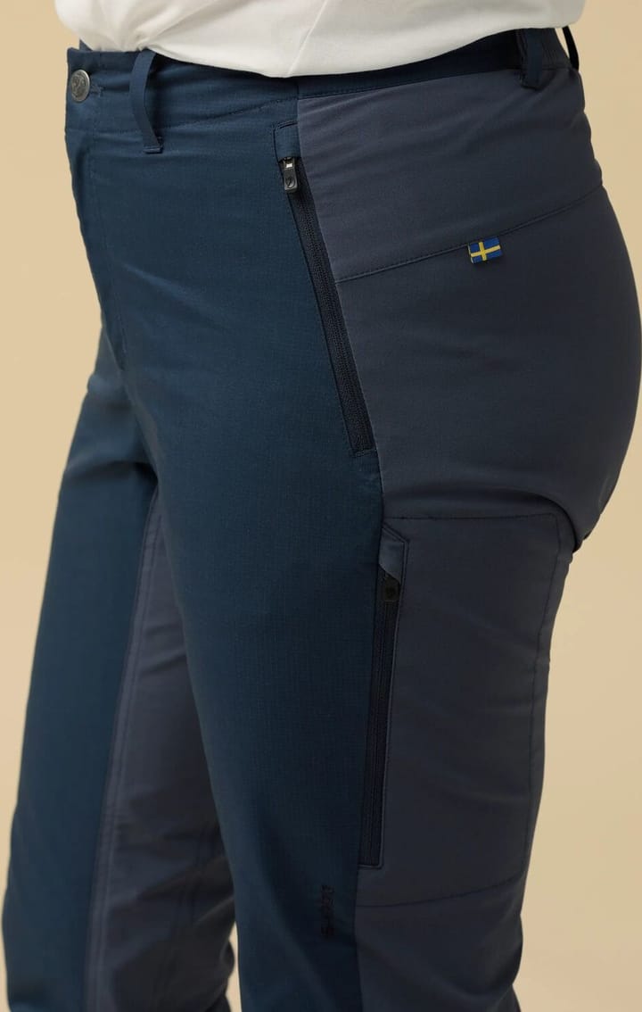 Fjällräven Hoja Hybrid Trousers W Black Fjällräven