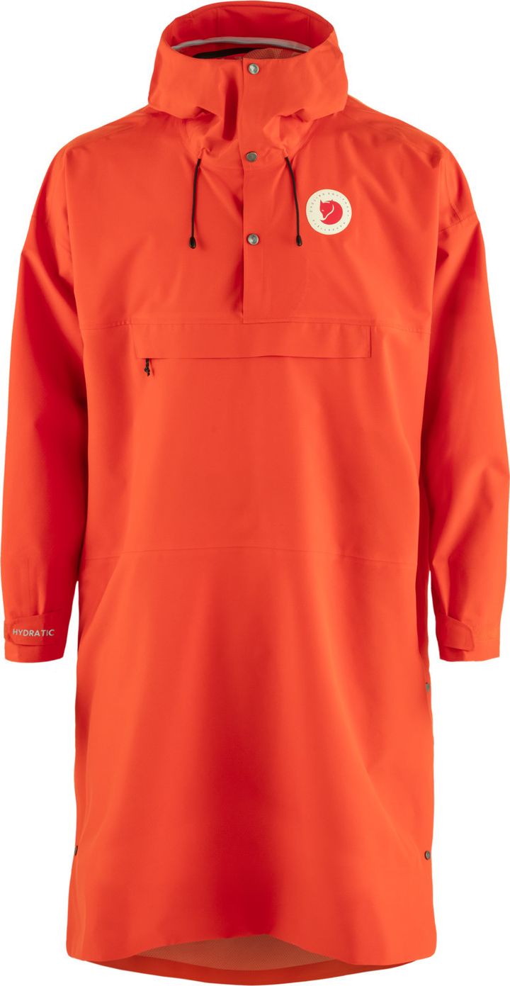 Fjällräven Hoja Rain Fox Poncho Flame Orange Fjällräven