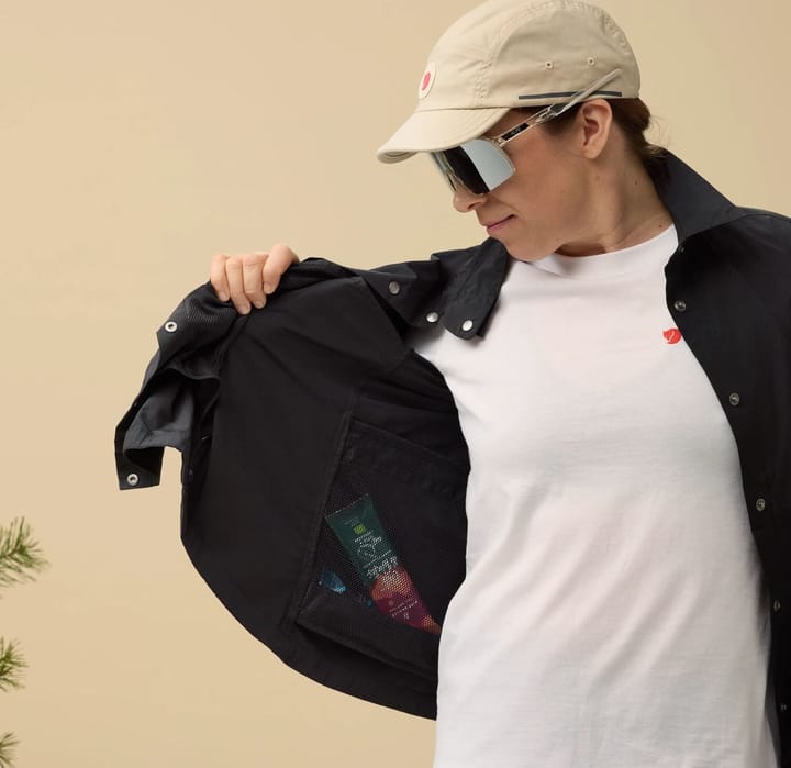 Fjällräven Hoja Rider'S Wind Jacket W Black Fjällräven