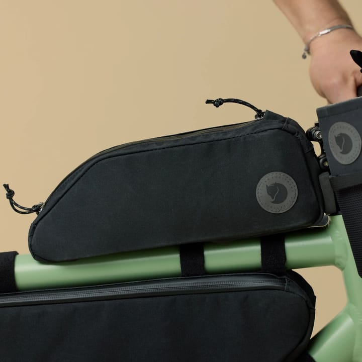Fjällräven Hoja Top Tube Bag Black Fjällräven
