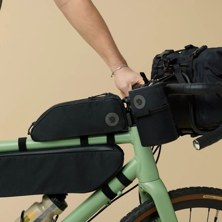 Fjällräven Hoja Top Tube Bag Black Fjällräven