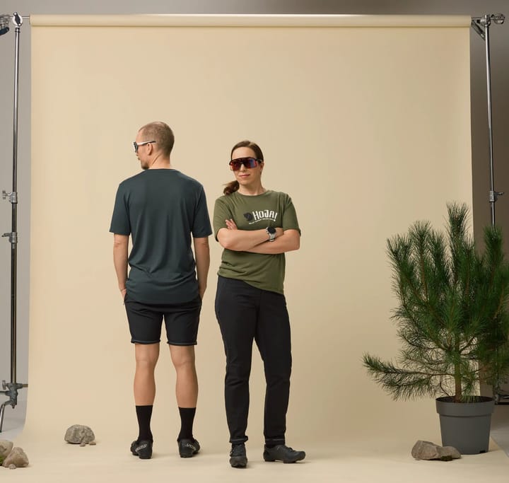 Fjällräven Hoja Wool T-Shirt M Laurel Green Fjällräven