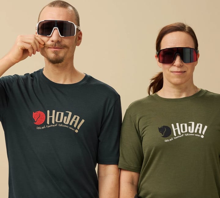 Fjällräven Hoja Wool T-Shirt M Laurel Green Fjällräven