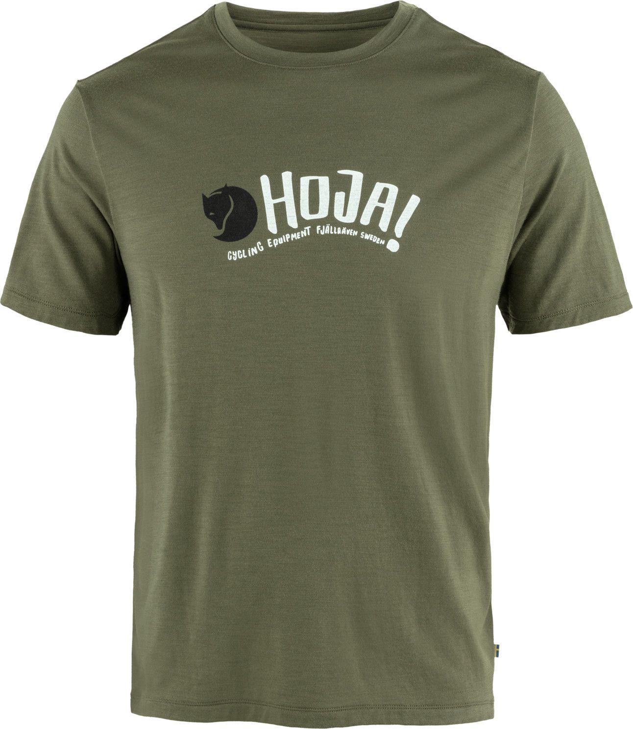 Fjällräven Hoja Wool T-Shirt M Laurel Green
