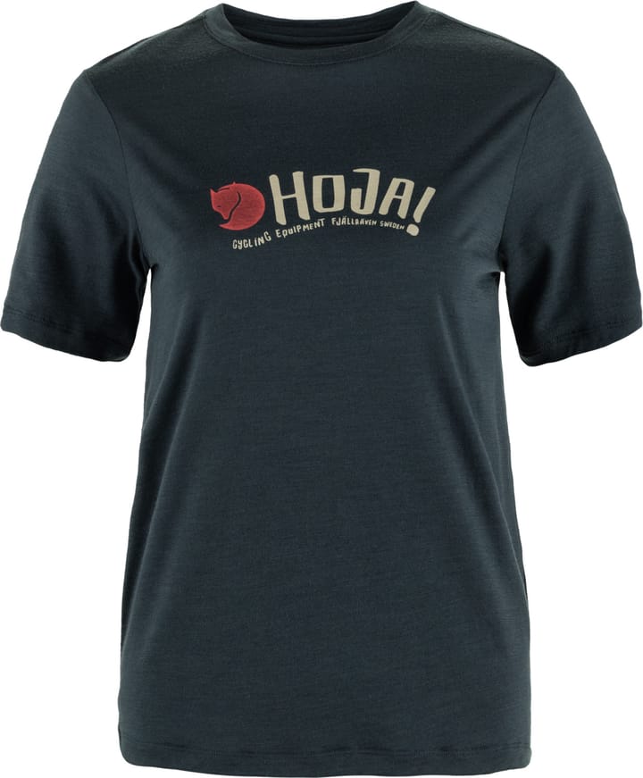 Fjällräven Hoja Wool T-Shirt W Dark Navy Fjällräven