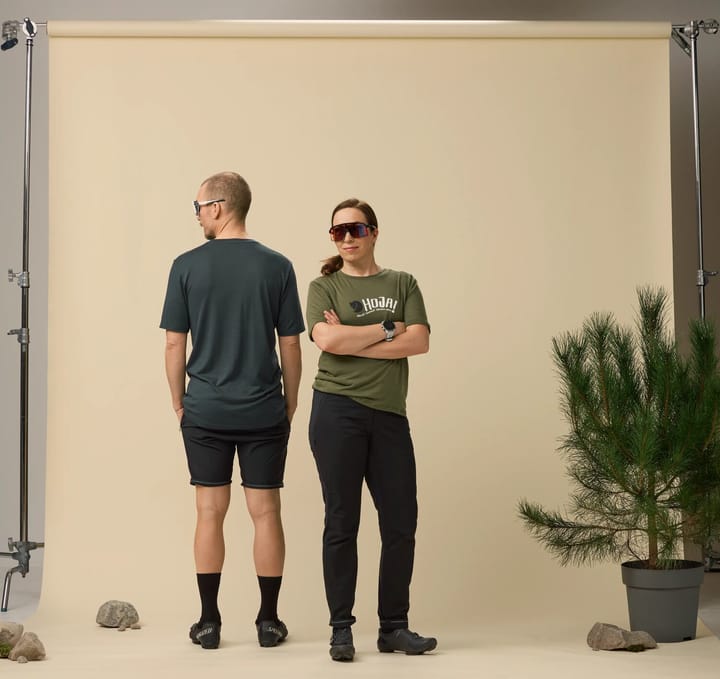 Fjällräven Hoja Wool T-Shirt W Laurel Green Fjällräven