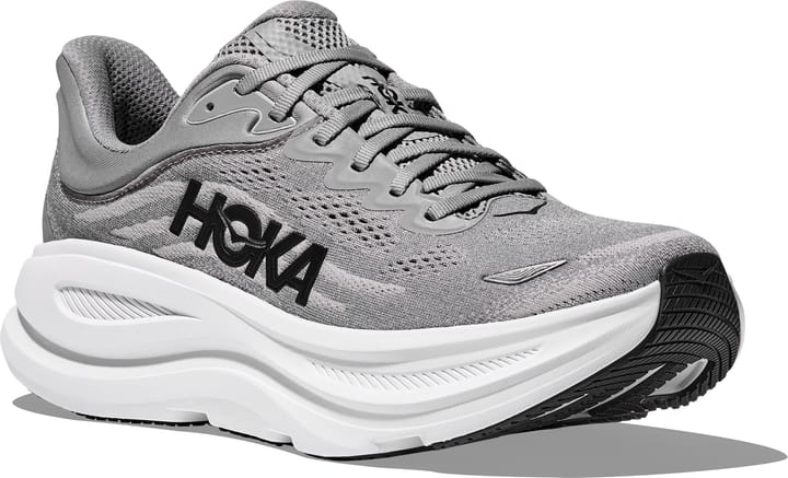 Hoka Men's Bondi 9 Galactic Grey / Stellar Grey Hoka