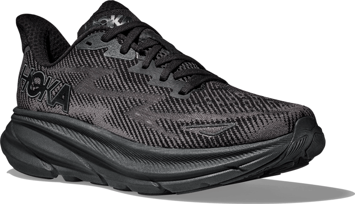 Hoka Men's Clifton 9 Black/Black Hoka Hoka Men's Clifton 9 Black/Black Hoka