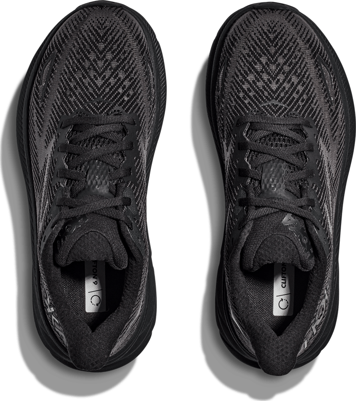 Hoka Men's Clifton 9 Black/Black Hoka Hoka Men's Clifton 9 Black/Black Hoka