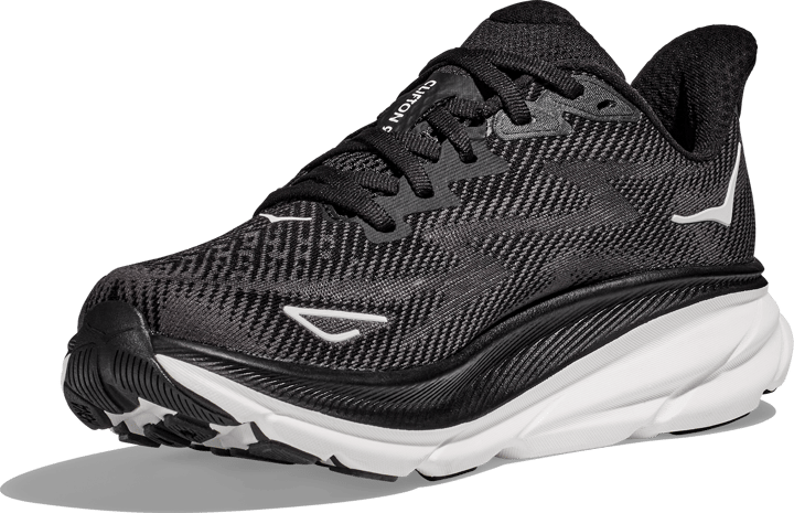Hoka Men's Clifton 9 Black/White Hoka