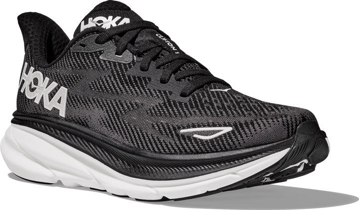 Hoka Men's Clifton 9 Black/White Hoka