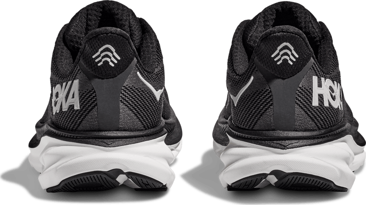 Hoka Men's Clifton 9 Wide Black/White Hoka Hoka Men's Clifton 9 Wide Black/White Hoka