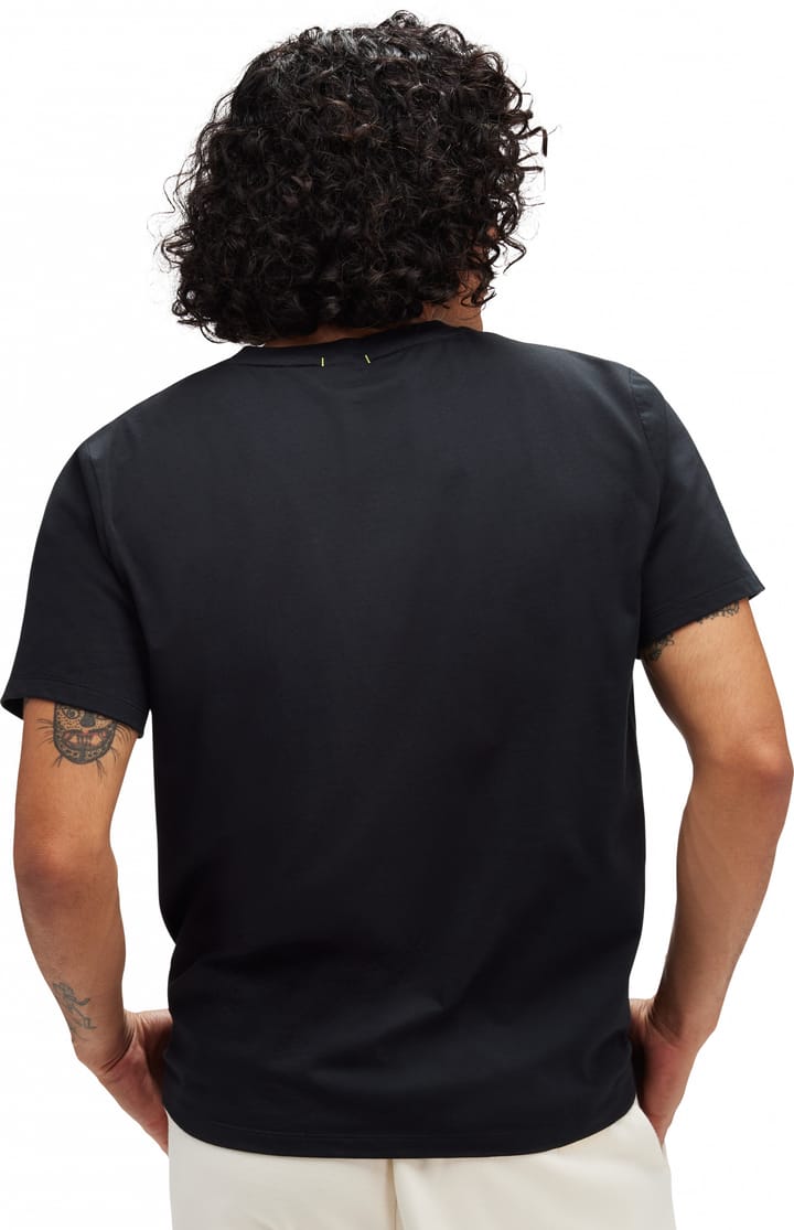 Hoka Men's Topo Logo Short Sleeve Black Hoka