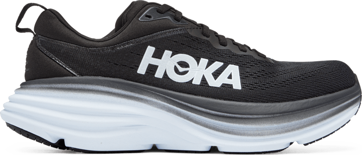 Hoka Women's Bondi 8 Black / White Hoka Hoka Women's Bondi 8 Black / White Hoka
