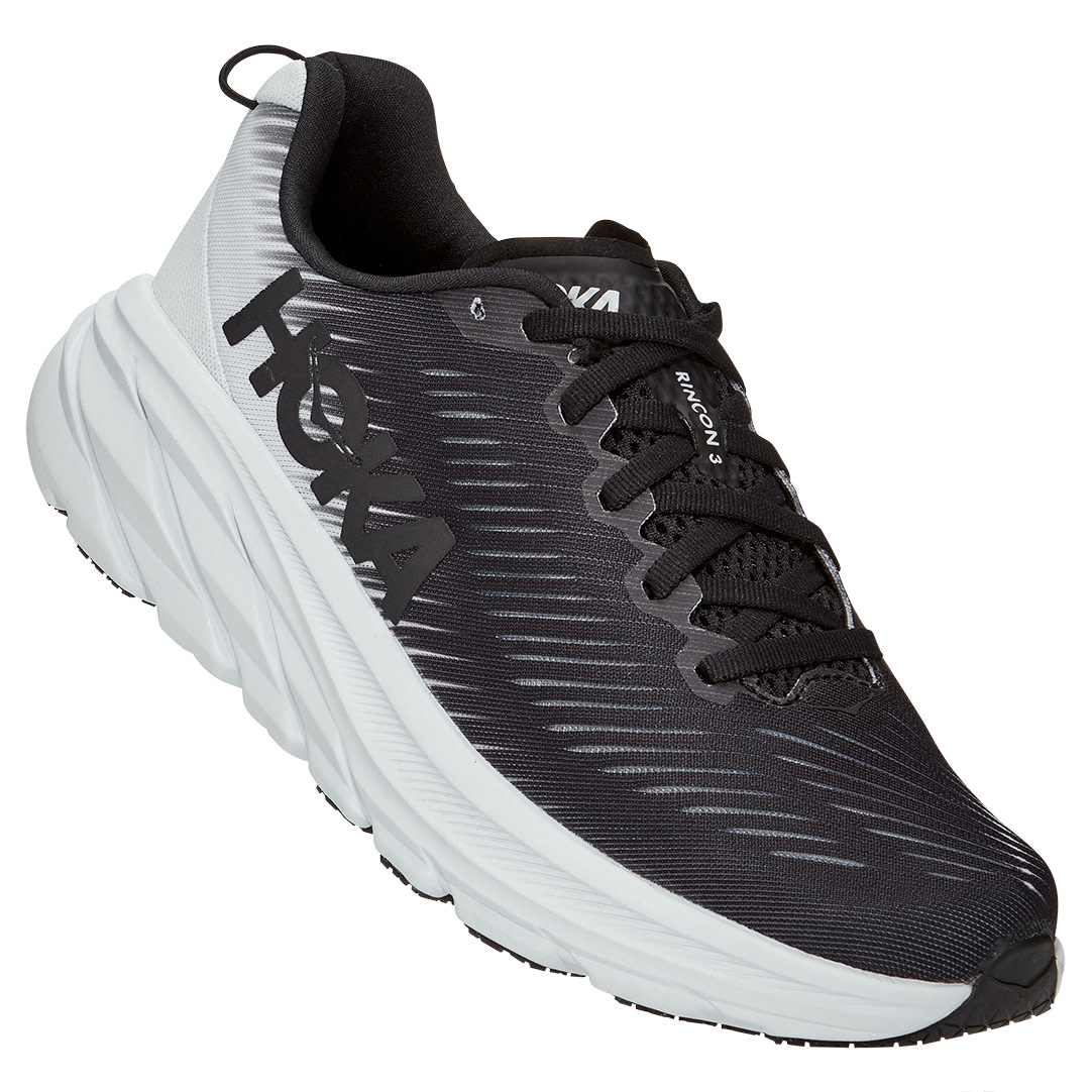 Hoka Women's Rincon 3 Black/White Träningsskor 36 2/3