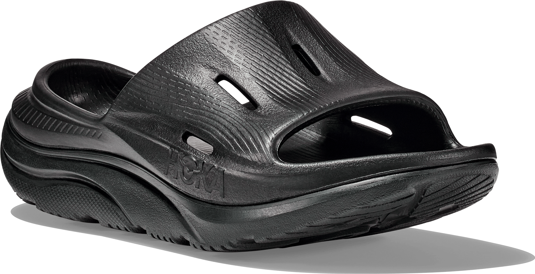 Hoka Unisex Ora Recovery Slide 3 Black/Black | Buy Hoka