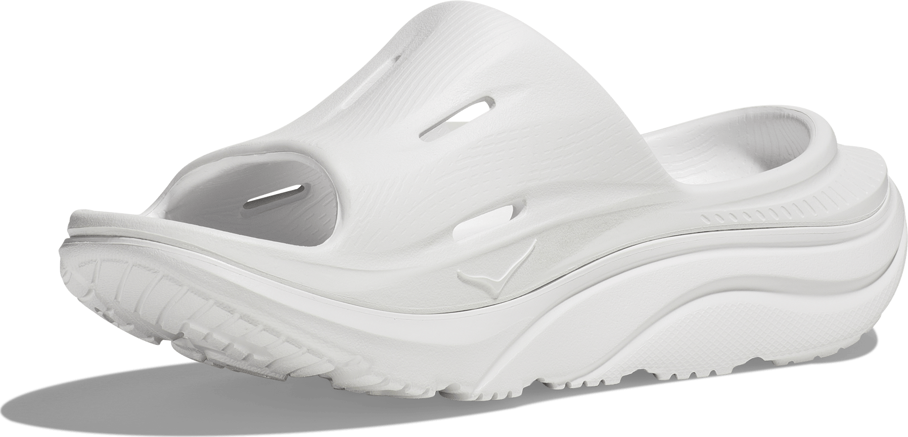 Hoka Unisex Ora Recovery Slide 3 White/White | Buy Hoka