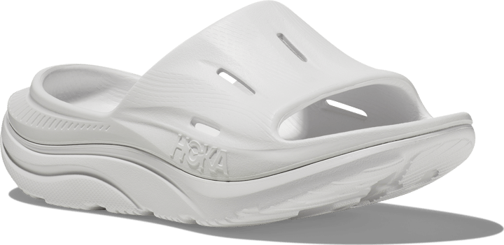 Hoka Unisex Ora Recovery Slide 3 White/White Hoka