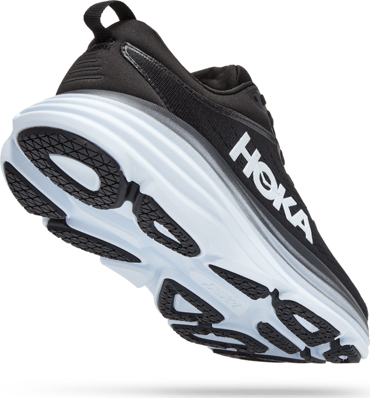 Hoka Women's Bondi 8 Black / White Hoka