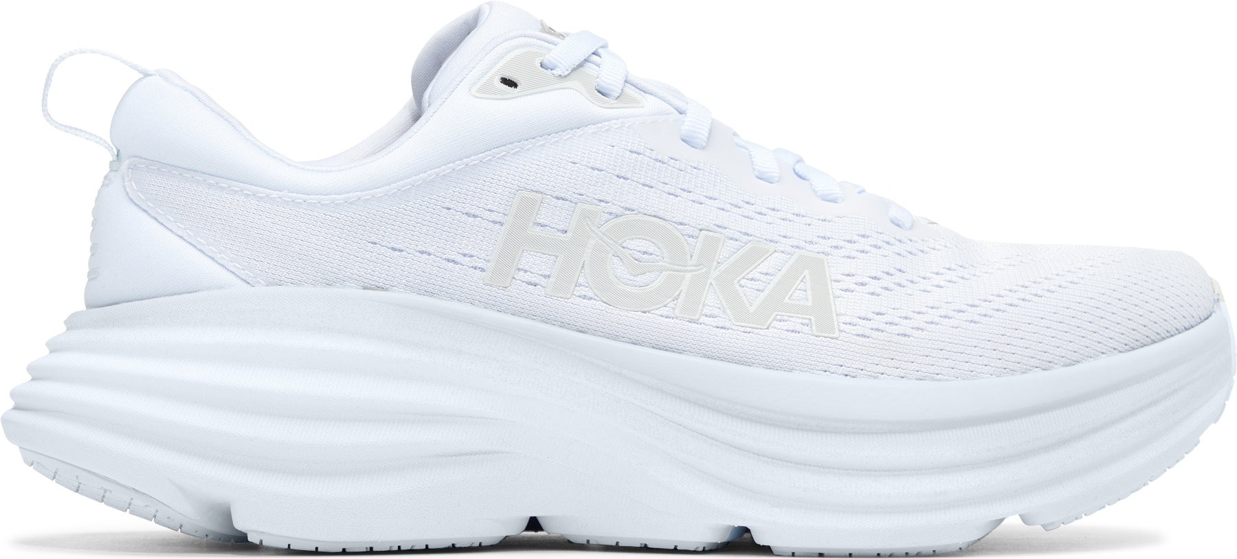 Hoka Women’s Bondi 8 White / White