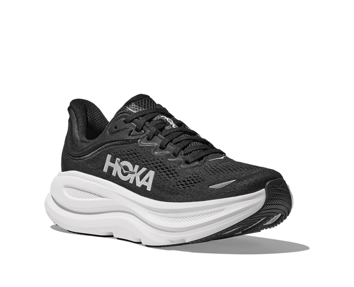Hoka Women's Bondi 9 Black / White Hoka Hoka Women's Bondi 9 Black / White Hoka
