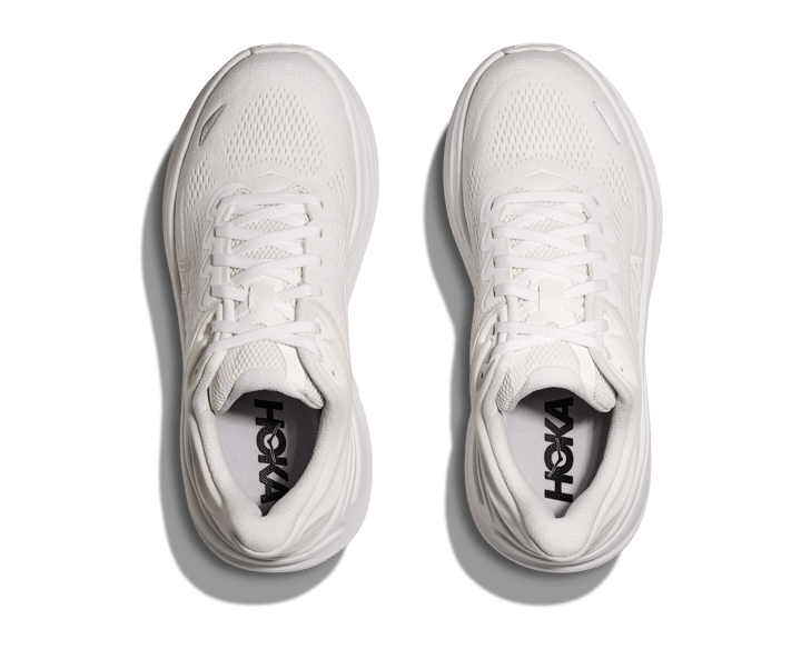 Hoka Women's Bondi 9 White / White Hoka Hoka Women's Bondi 9 White / White Hoka