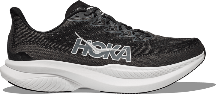 Hoka Women's Mach 6 Wide Black / White Hoka