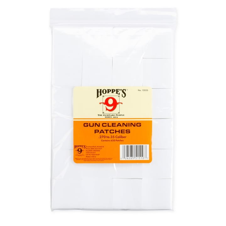 Cleaning Patches Bigpack Caliber .270 - .35 Cotton Hoppes