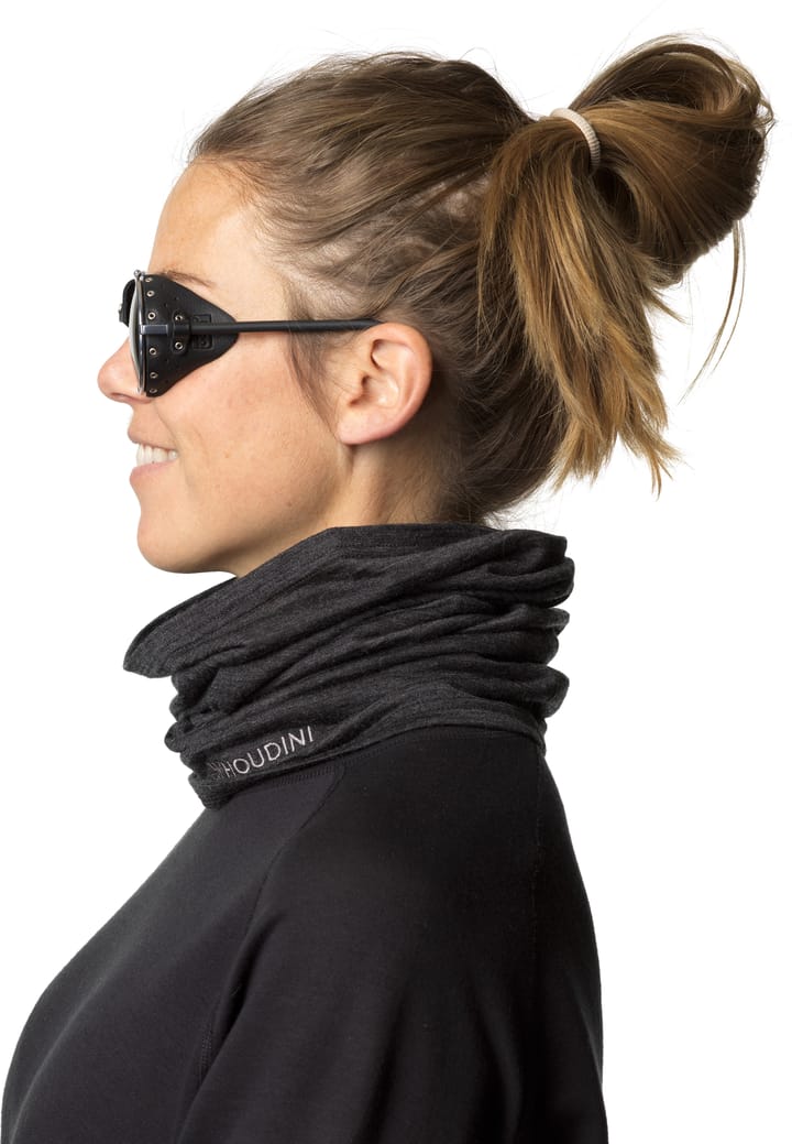 Houdini Activist Neck Gaiter True Black Houdini