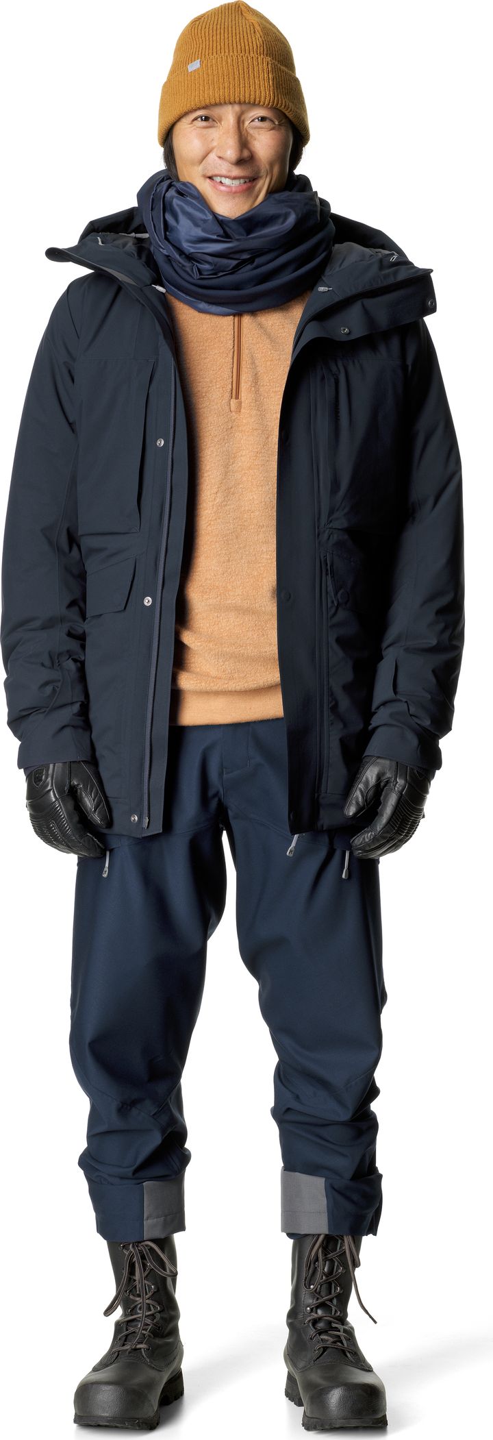 Men's Fall In Jacket Blue Illusion Houdini