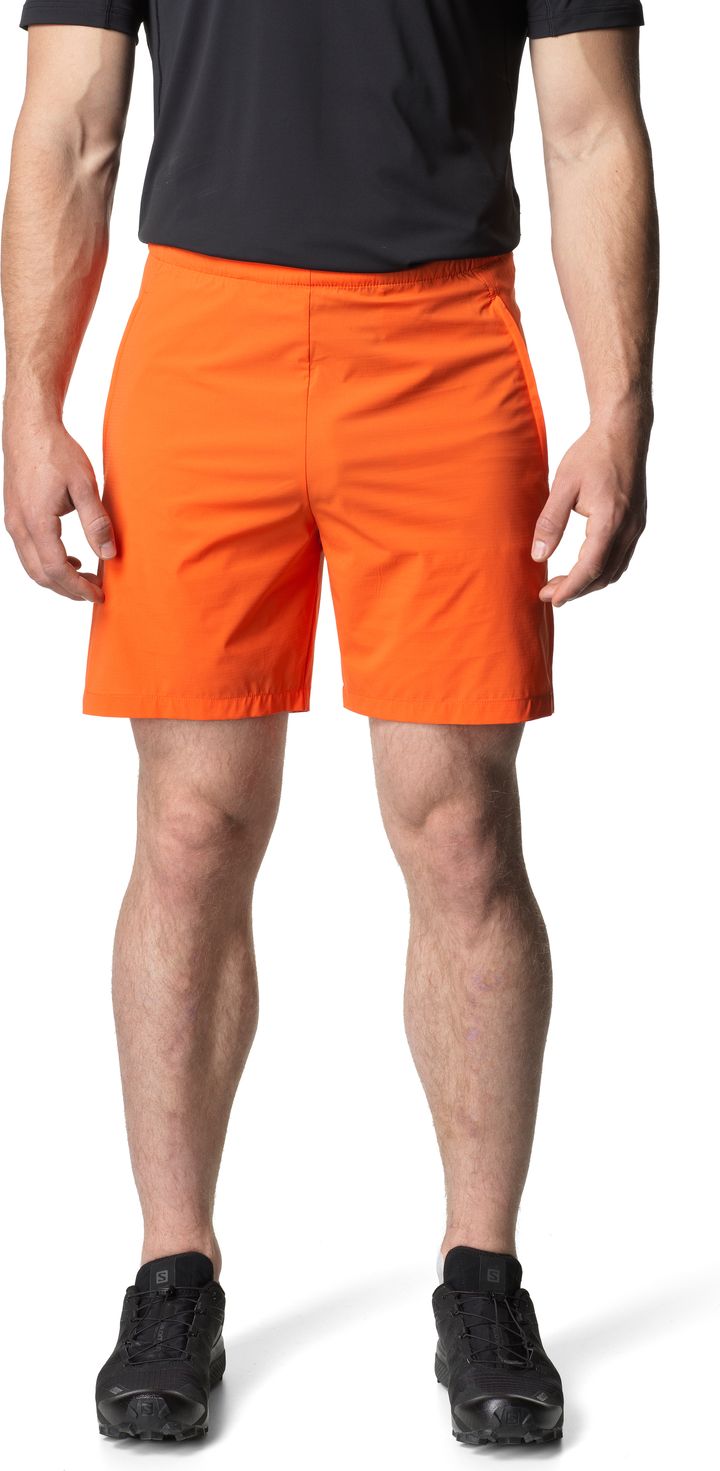 Men's Pace Light Shorts Sunset Orange Houdini