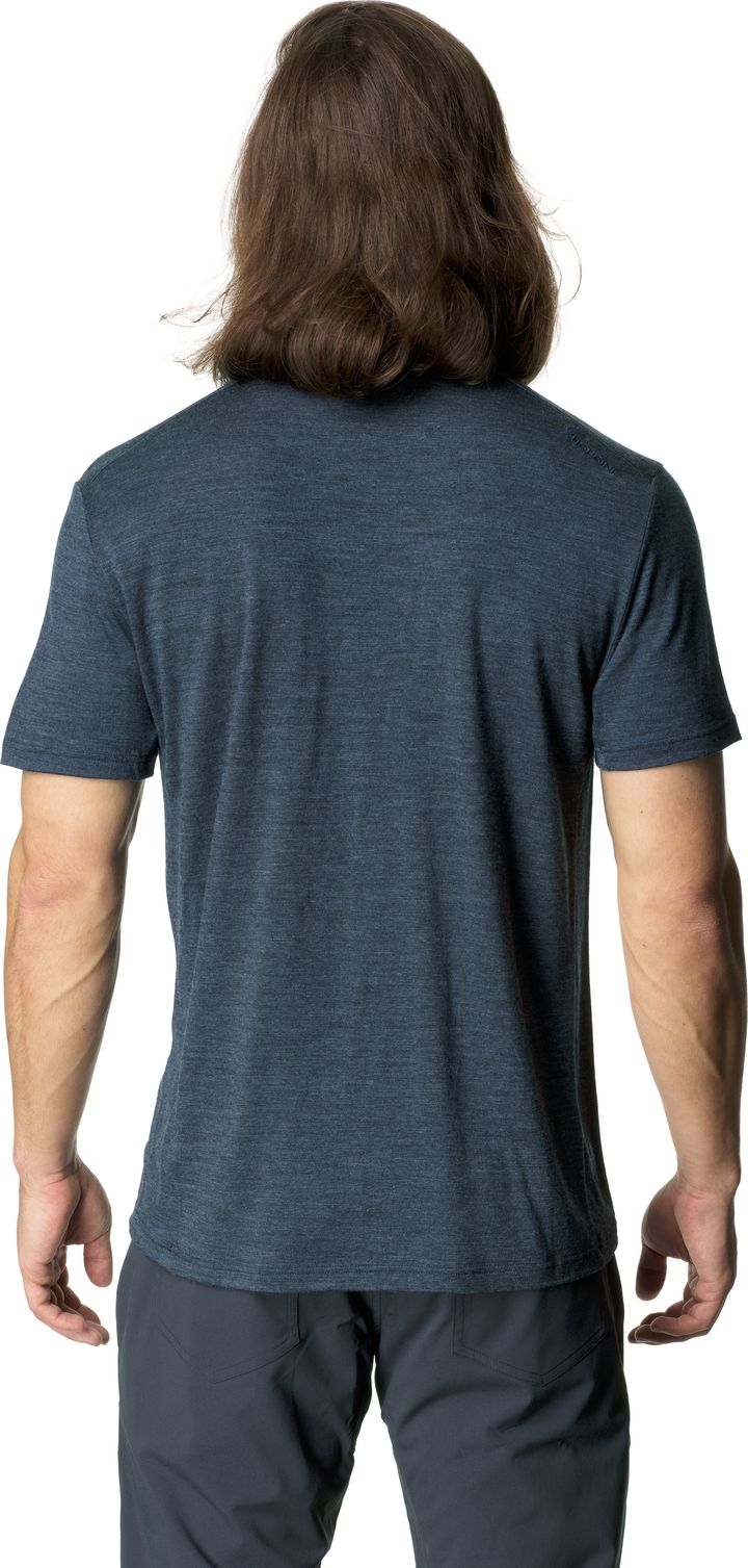 Houdini Men's Activist Tee Deep Sea Blue Houdini