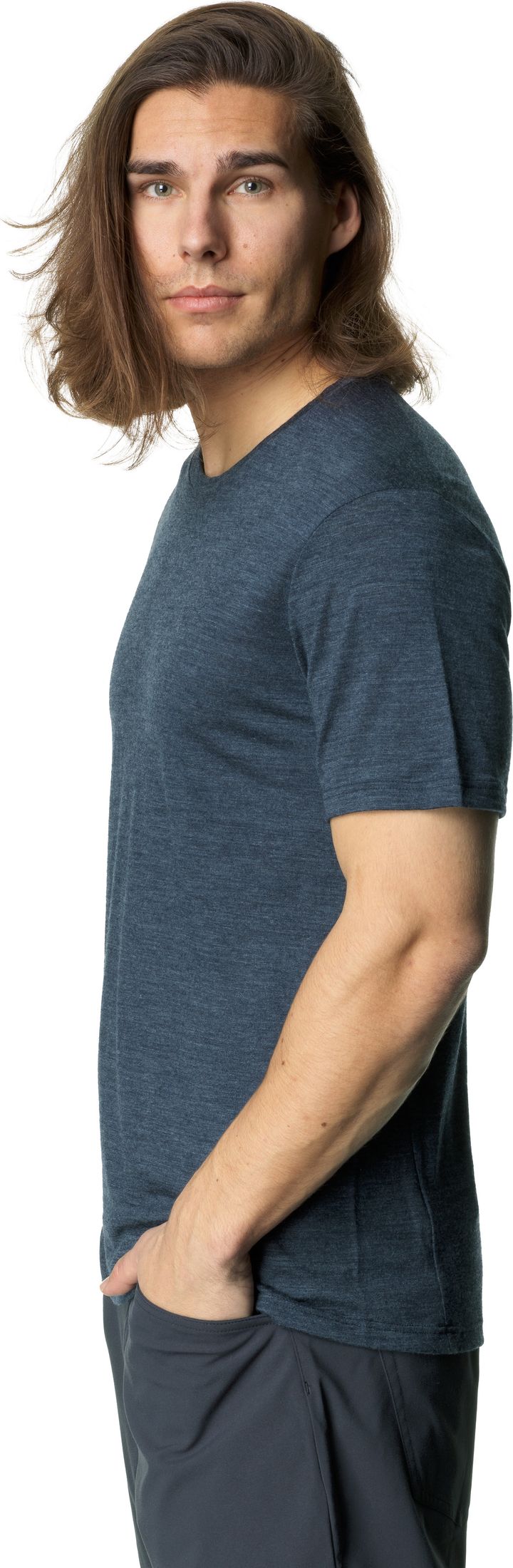 Houdini Men's Activist Tee Deep Sea Blue Houdini