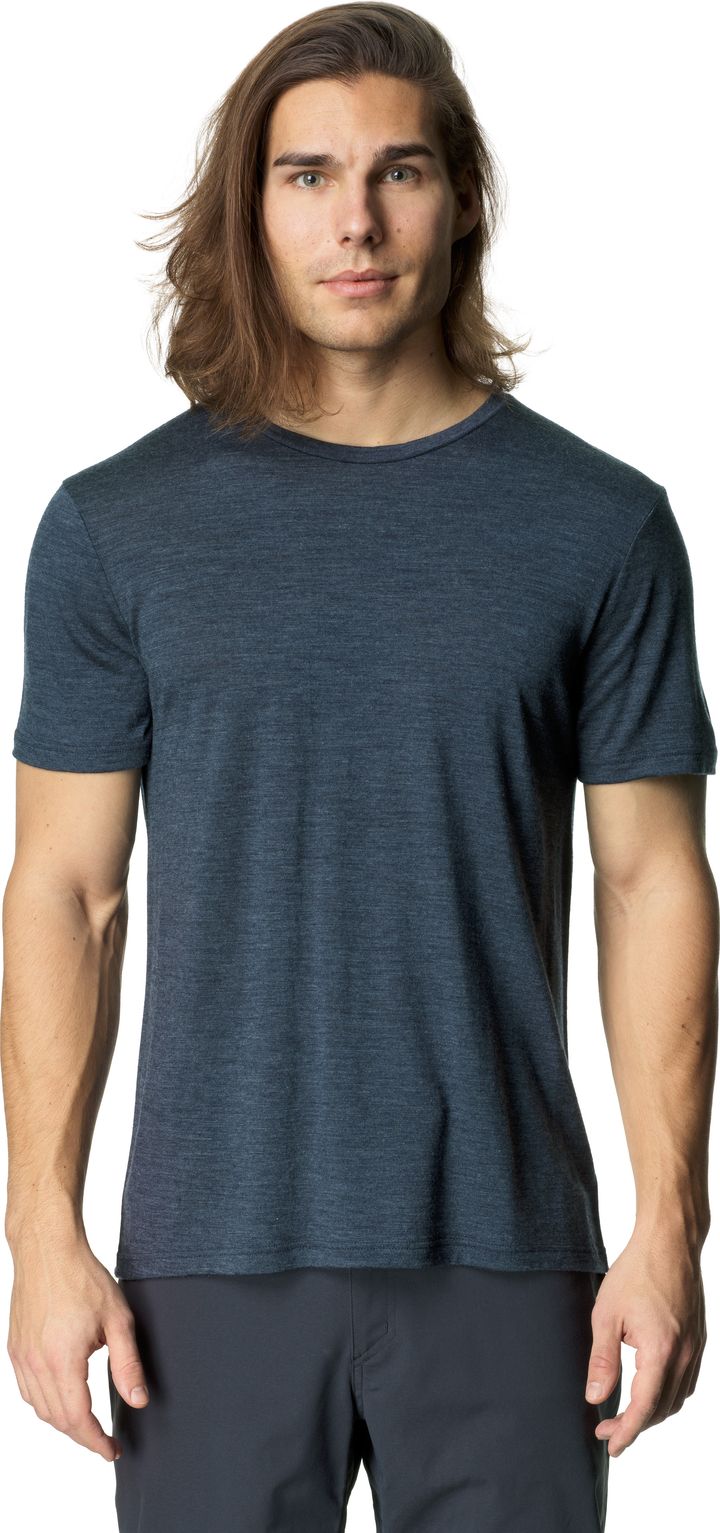 Houdini Men's Activist Tee Deep Sea Blue Houdini