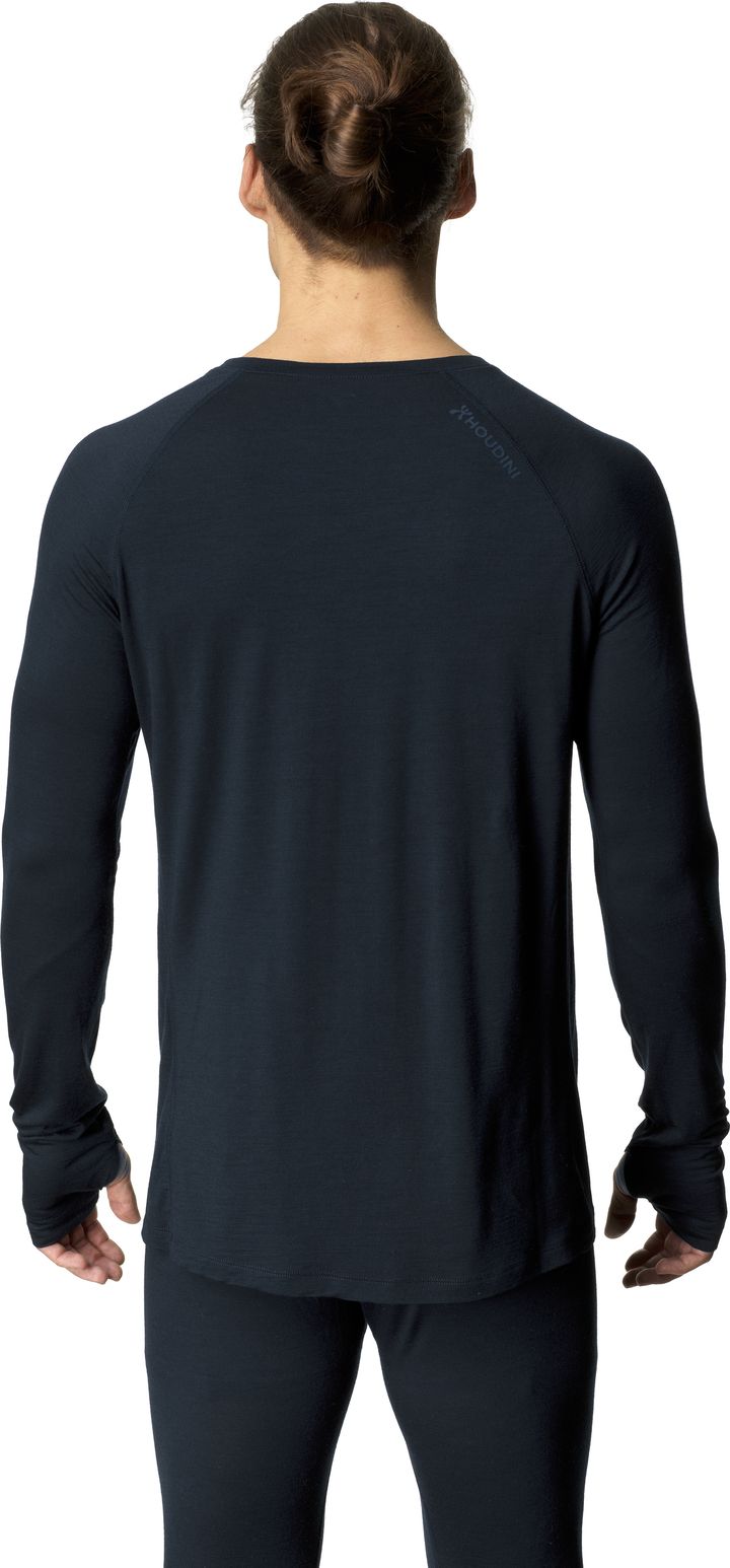 Houdini Men's Desoli Light Crew Blue Illusion Houdini