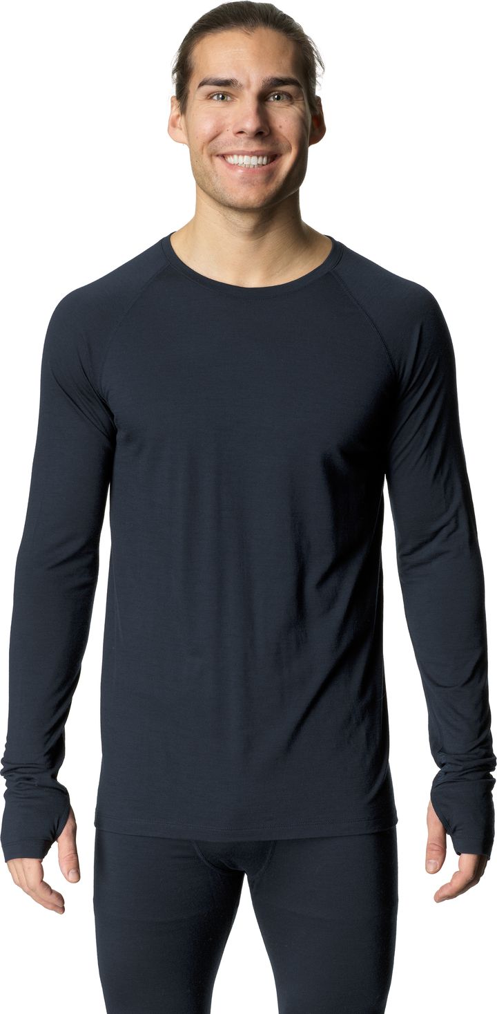 Houdini Men's Desoli Light Crew Blue Illusion Houdini