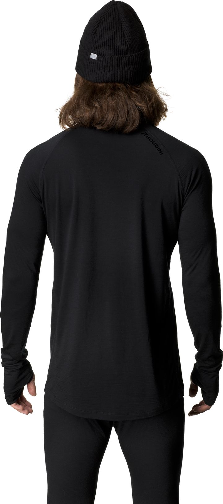 Houdini Men's Desoli Light Crew True Black Houdini