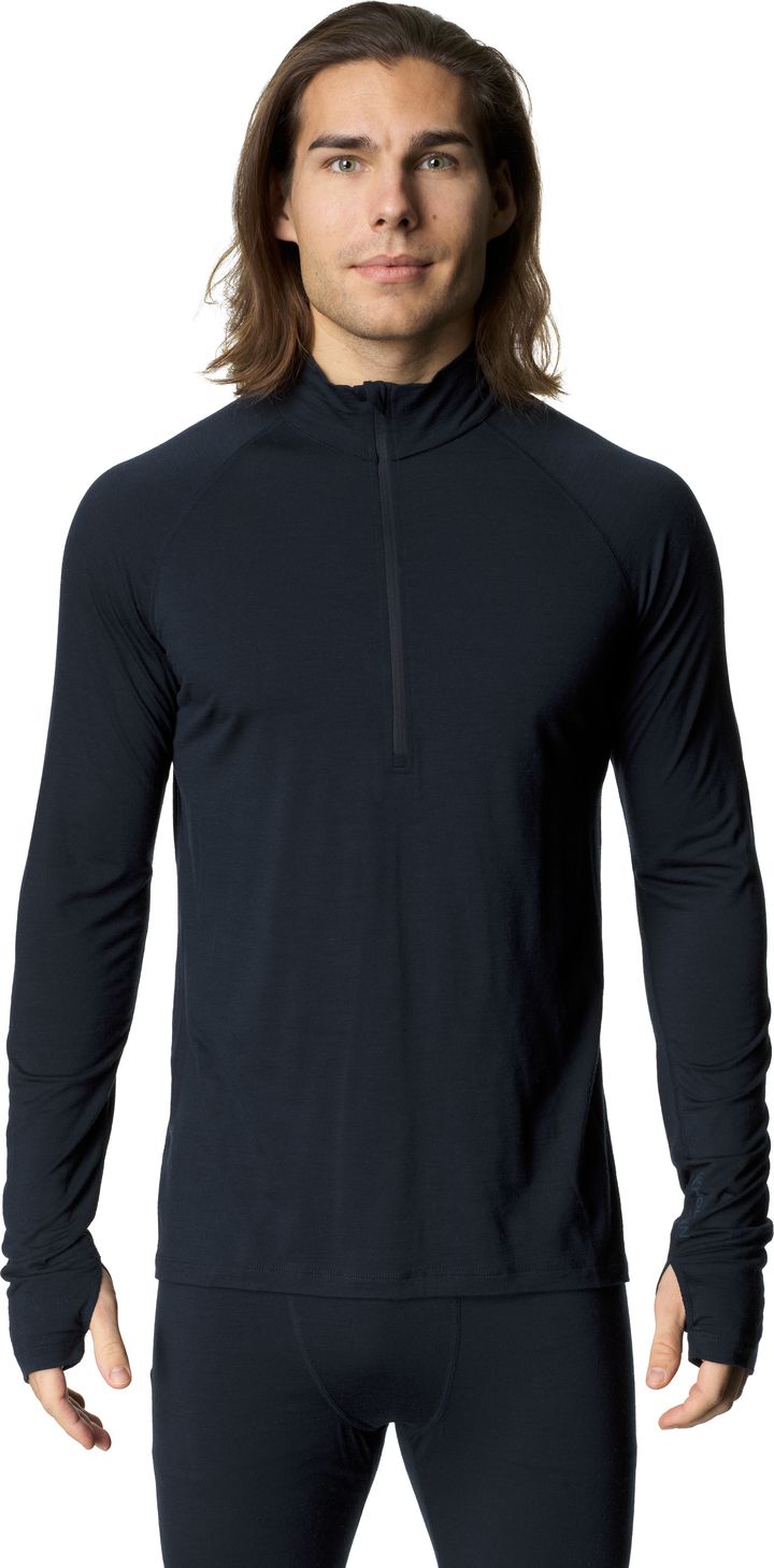 Houdini Men's Desoli Light Half Zip Blue Illusion Houdini