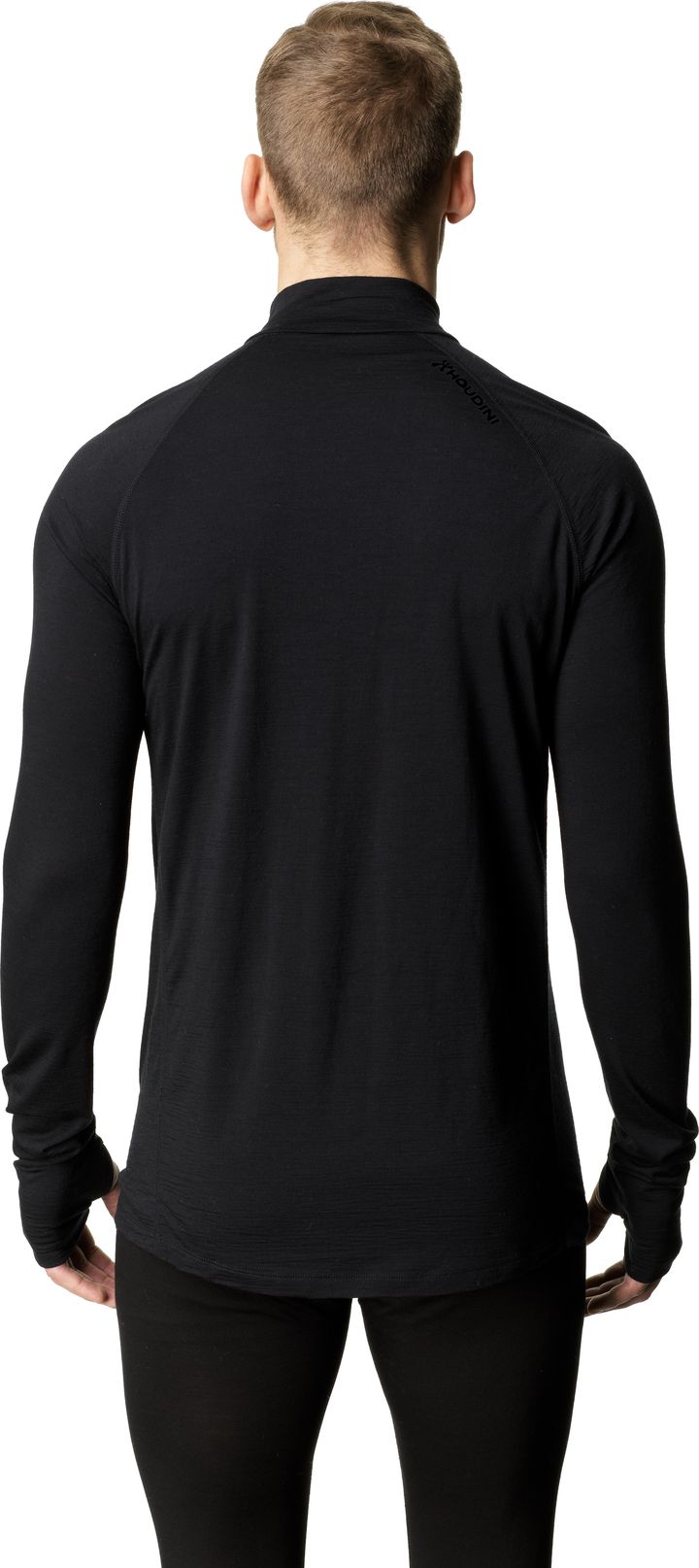 Houdini Men's Desoli Light Half Zip True Black Houdini
