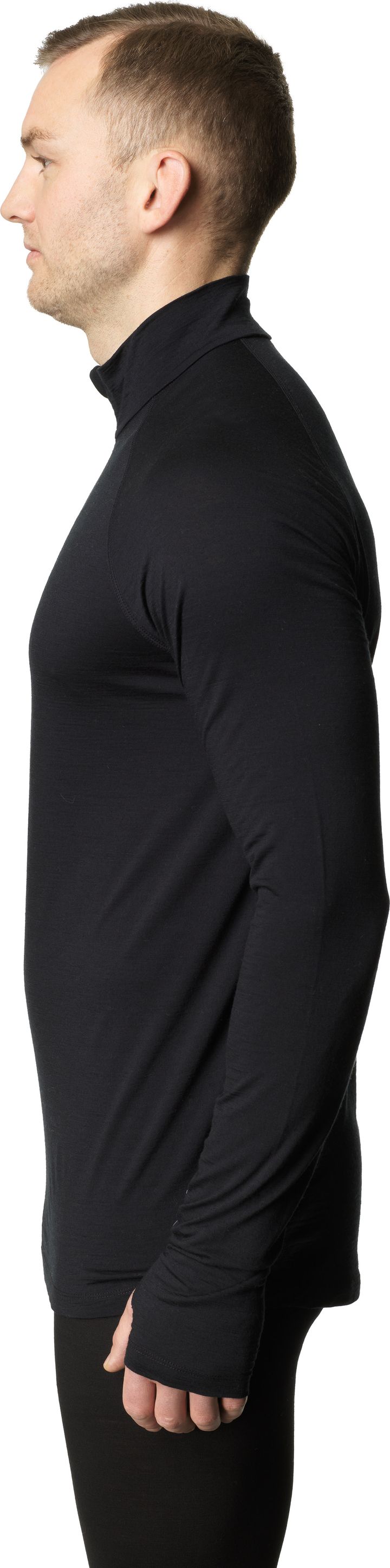 Houdini Men's Desoli Light Half Zip True Black Houdini Houdini Men's Desoli Light Half Zip True Black Houdini