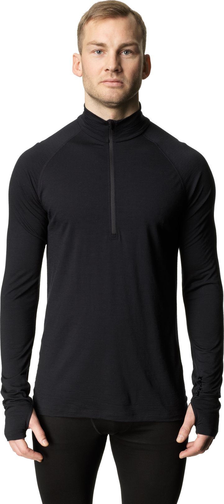 Houdini Men's Desoli Light Half Zip True Black Houdini Houdini Men's Desoli Light Half Zip True Black Houdini