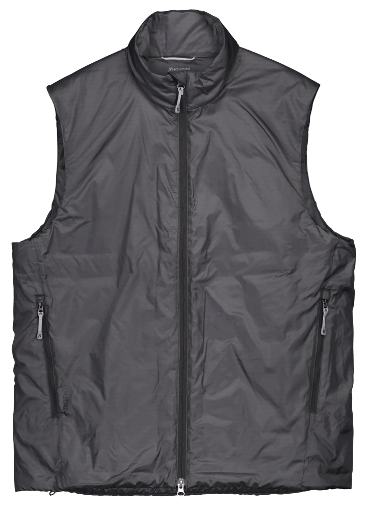 Houdini Men's Dunfri Vest True Black Houdini Sportswear Houdini Men's Dunfri Vest True Black Houdini Sportswear