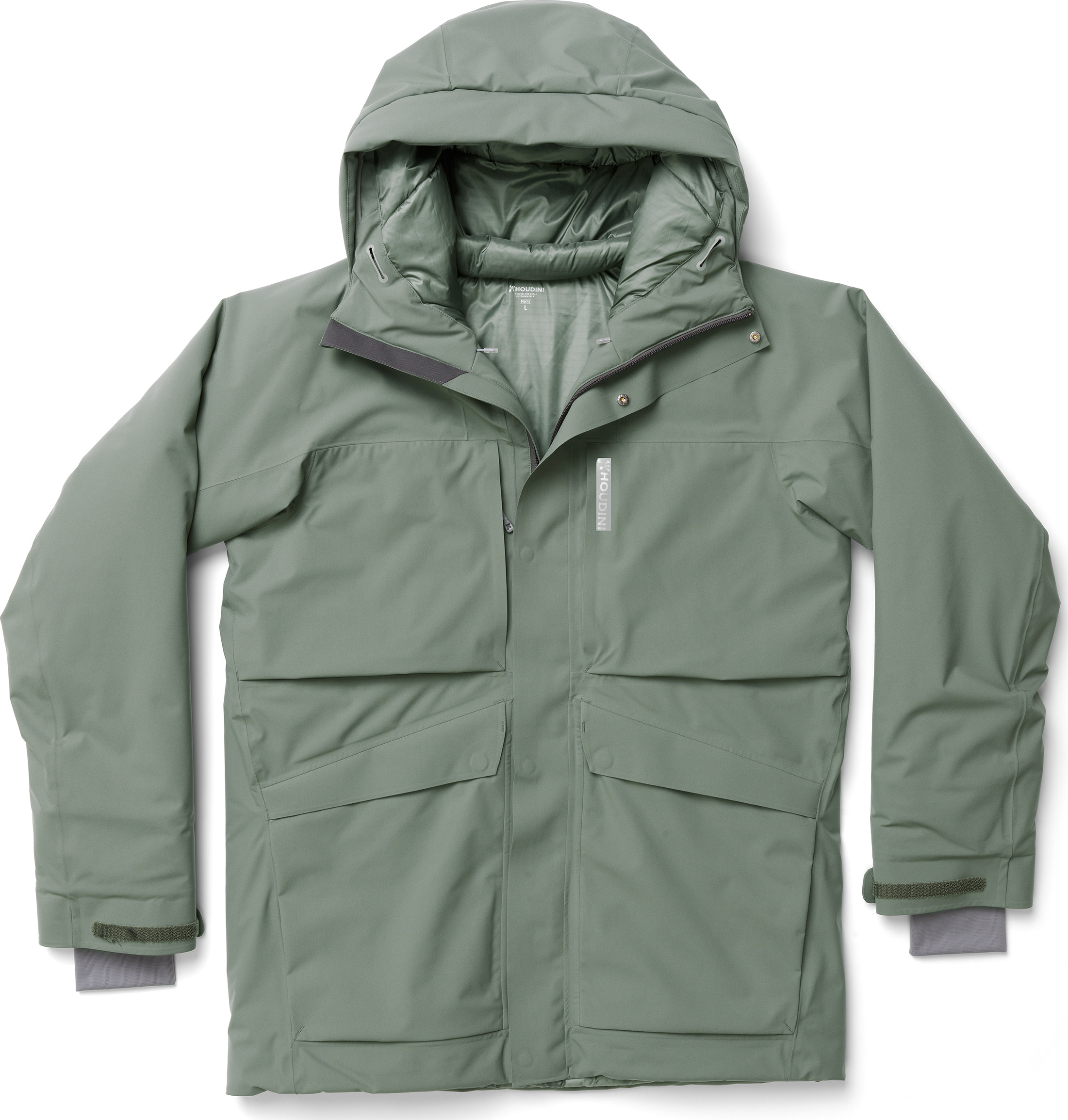 Houdini Men’s Fall In Jacket Geyser Grey