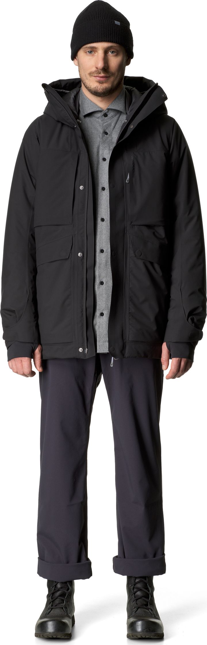 Houdini Men's Fall In Jacket True Black Houdini