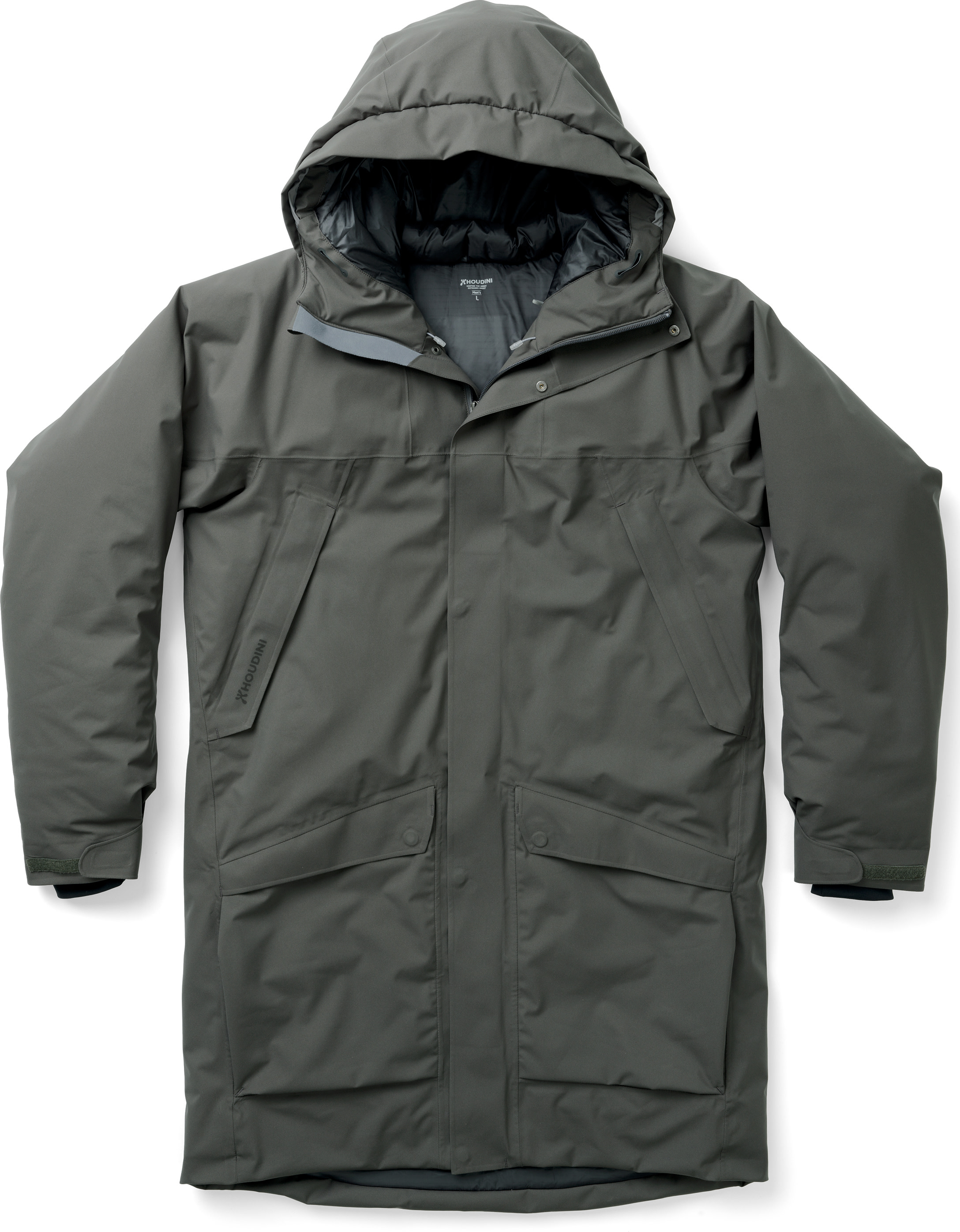 Houdini Men’s Fall In Parka baremark green